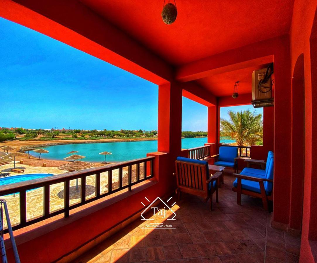 Taj Home, Amazing Pool And Lagoon View 2Bedrooms Apartment Hurghada Eksteriør billede