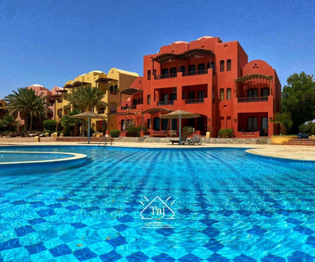 Taj Home, Amazing Pool And Lagoon View 2Bedrooms Apartment Hurghada Eksteriør billede