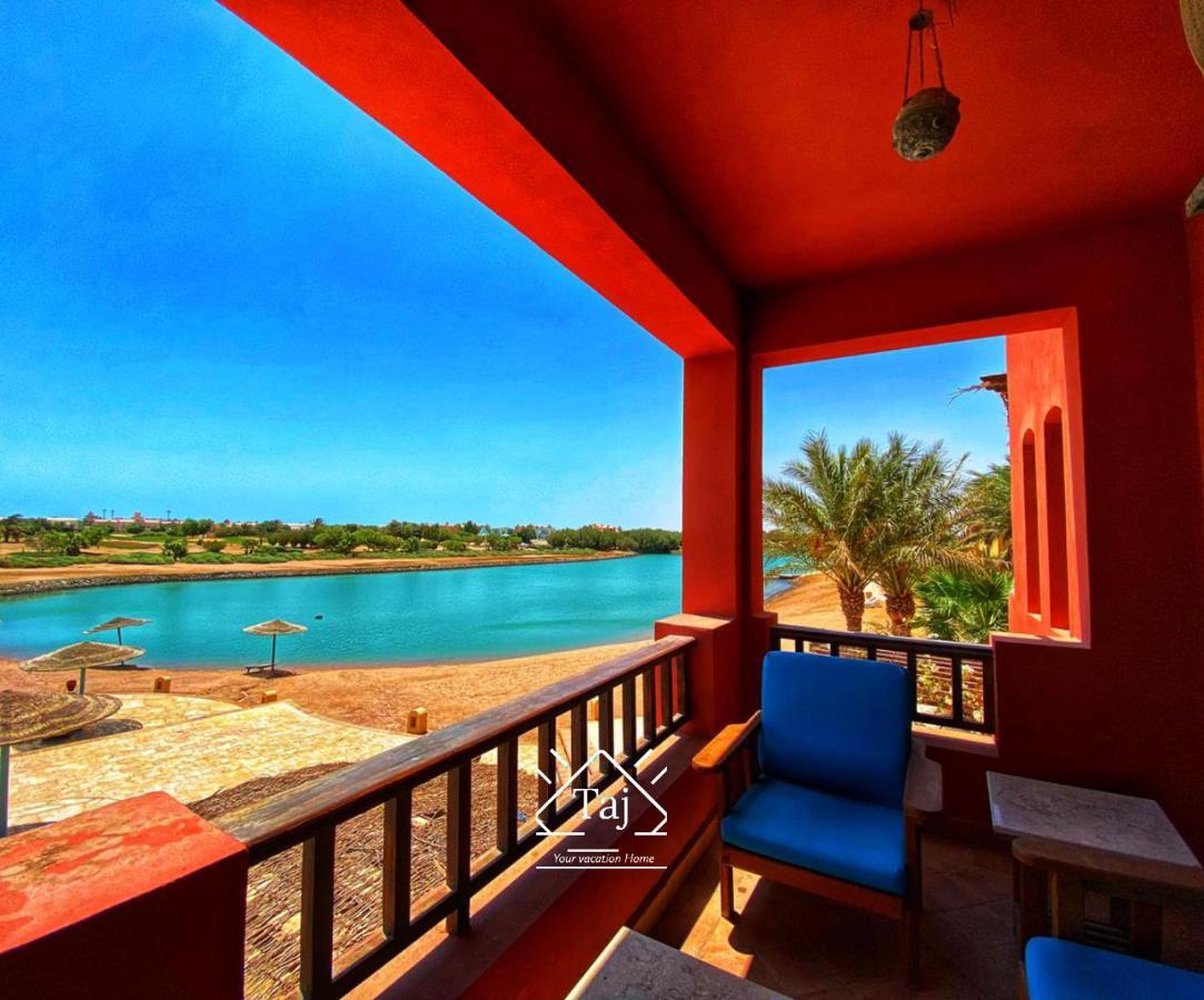 Taj Home, Amazing Pool And Lagoon View 2Bedrooms Apartment Hurghada Eksteriør billede