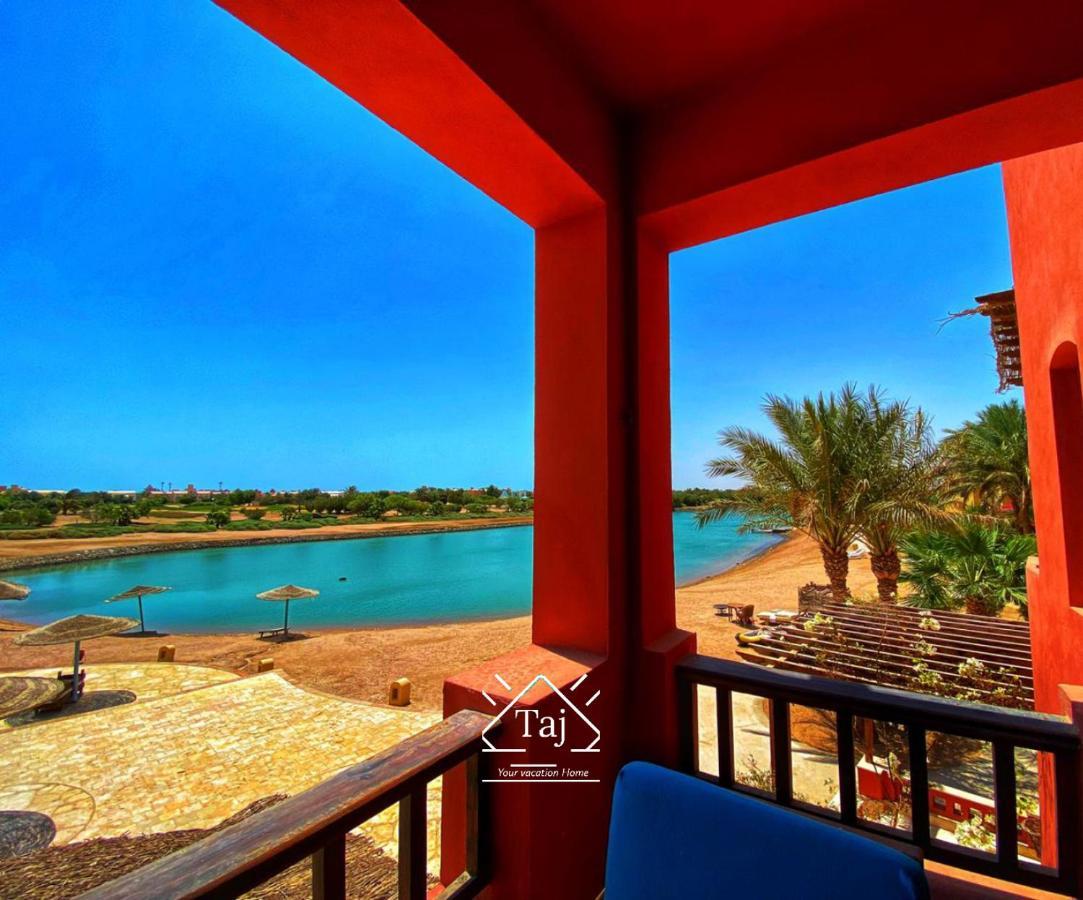 Taj Home, Amazing Pool And Lagoon View 2Bedrooms Apartment Hurghada Eksteriør billede