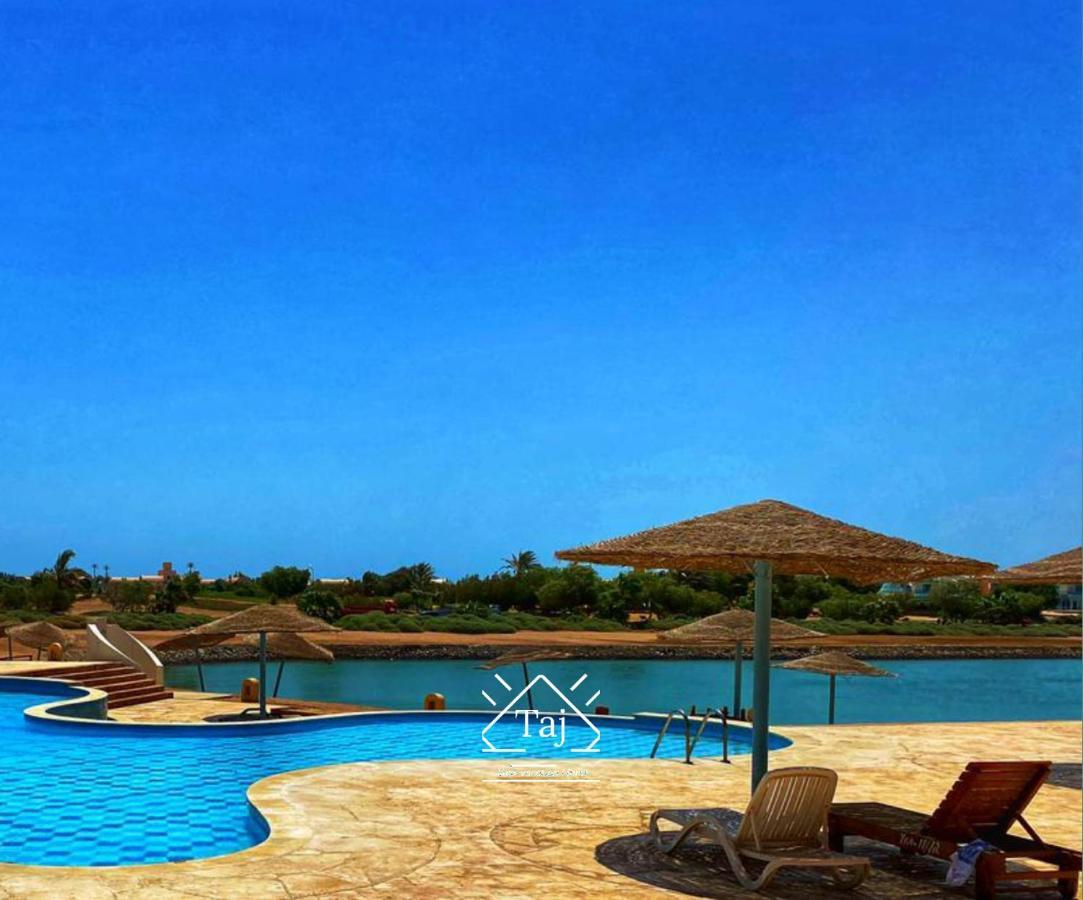 Taj Home, Amazing Pool And Lagoon View 2Bedrooms Apartment Hurghada Eksteriør billede