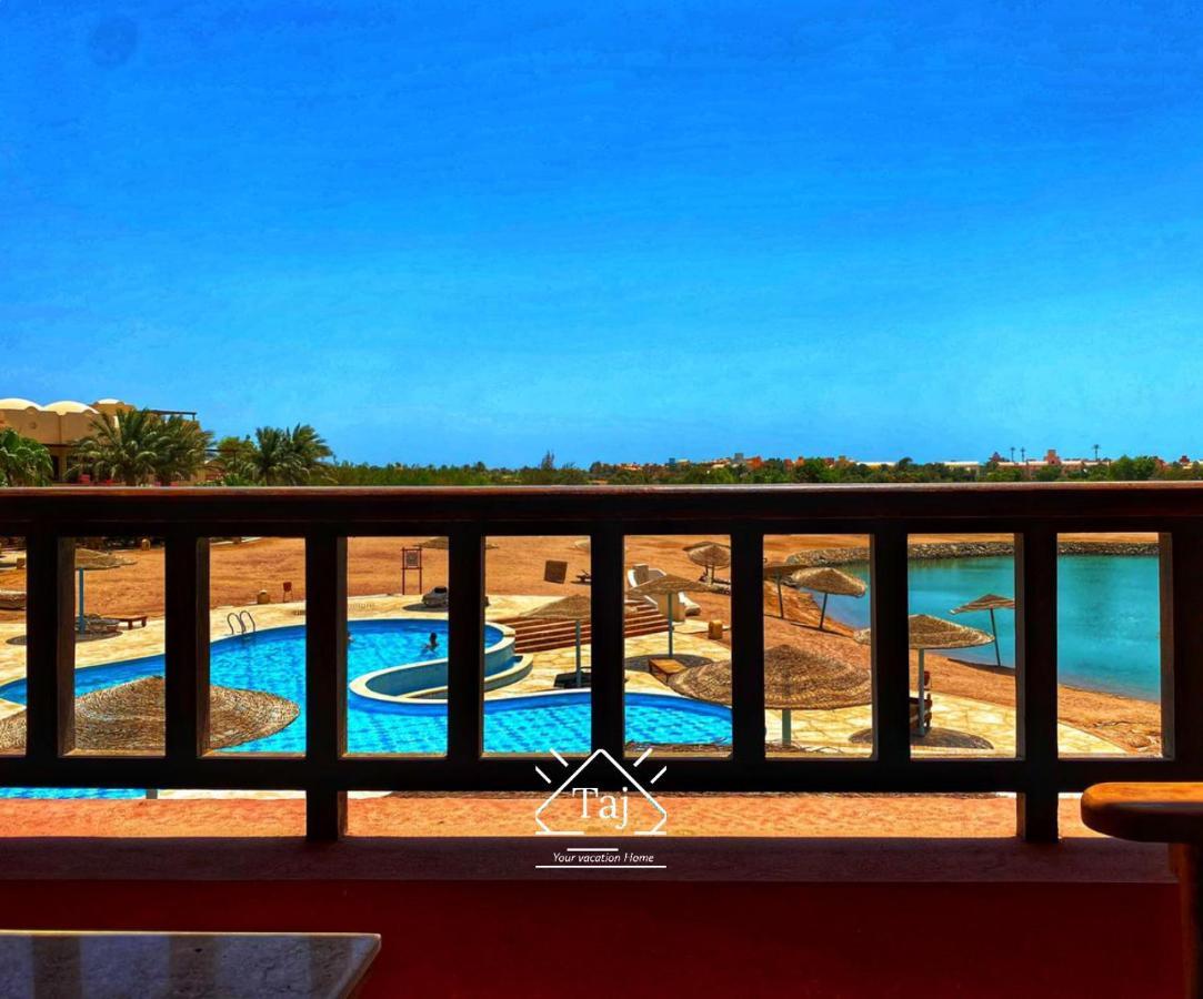 Taj Home, Amazing Pool And Lagoon View 2Bedrooms Apartment Hurghada Eksteriør billede